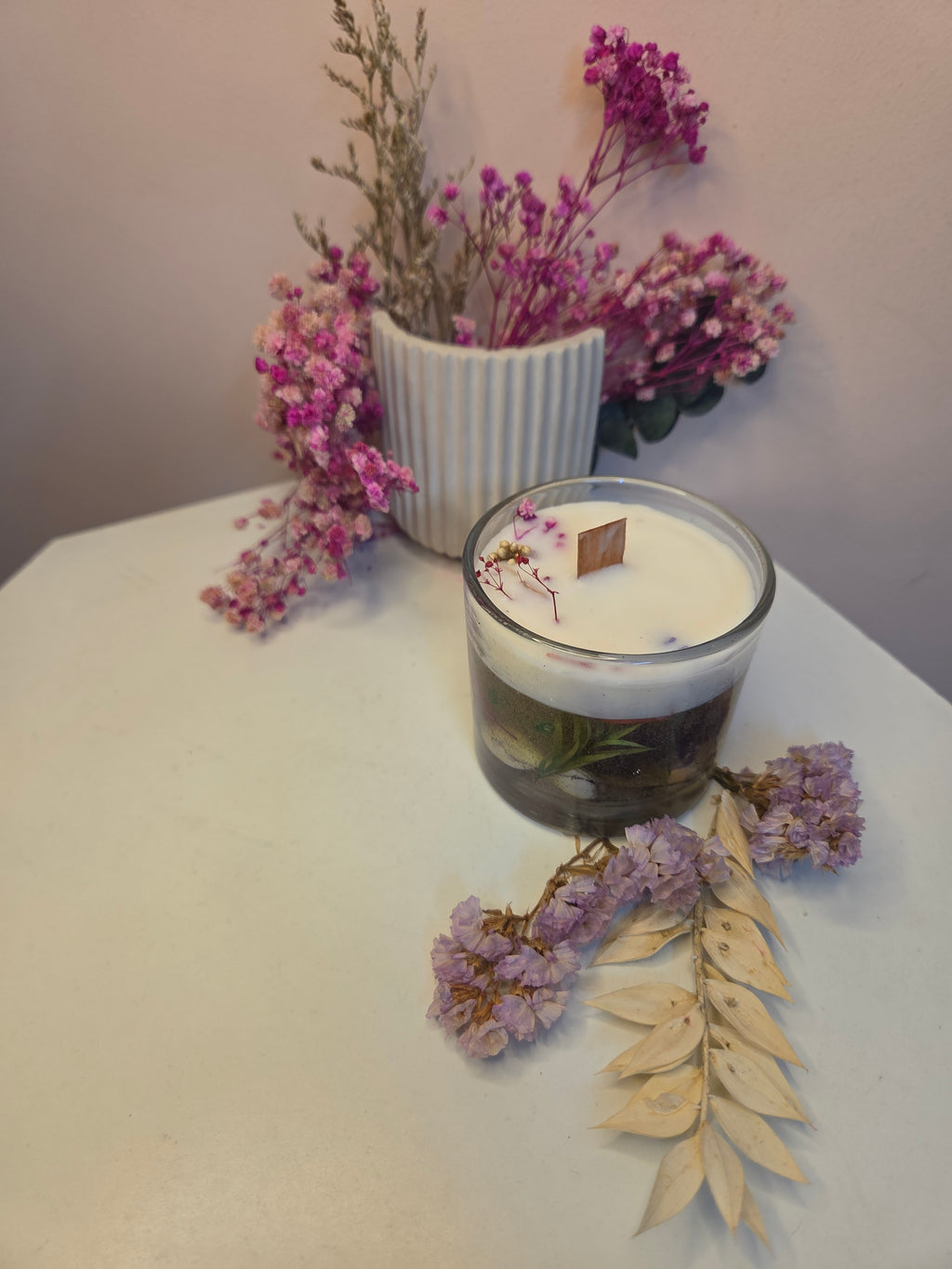 Fairy Twilight Lavender – Handcrafted Scented Candle by Lumave