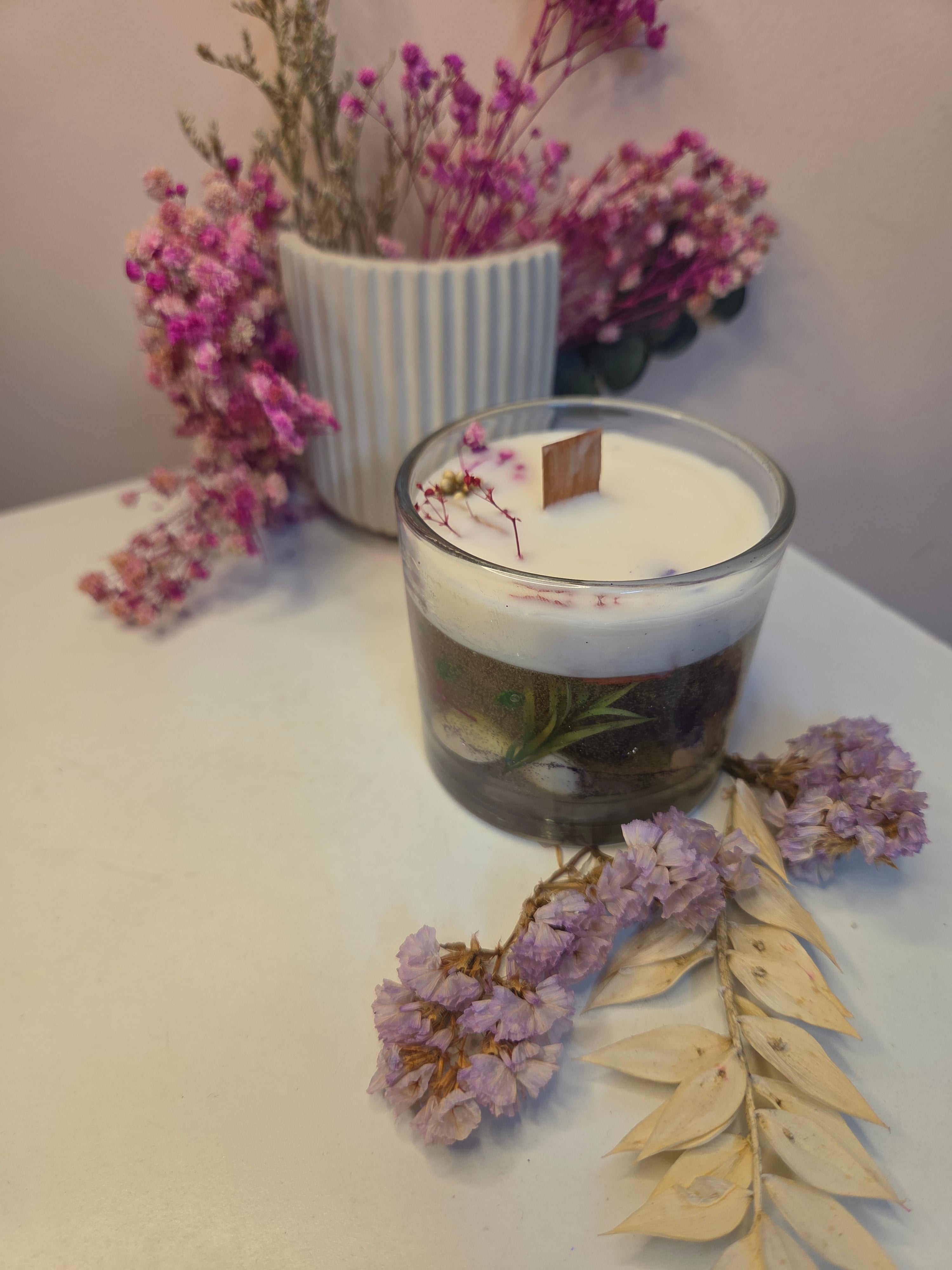 Fairy Twilight Lavender – Handcrafted Scented Candle by Lumave