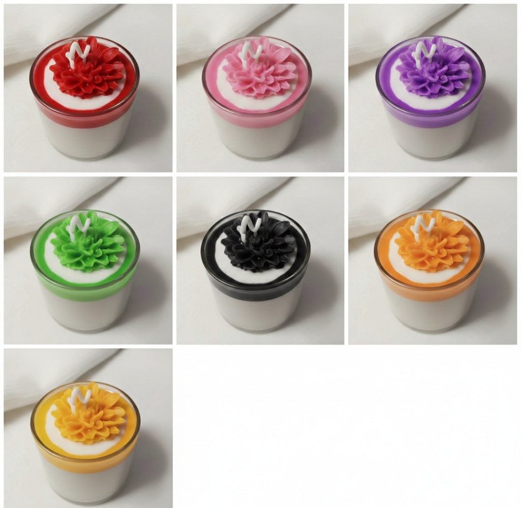 Marigold Petals " Aura Sol Candle"