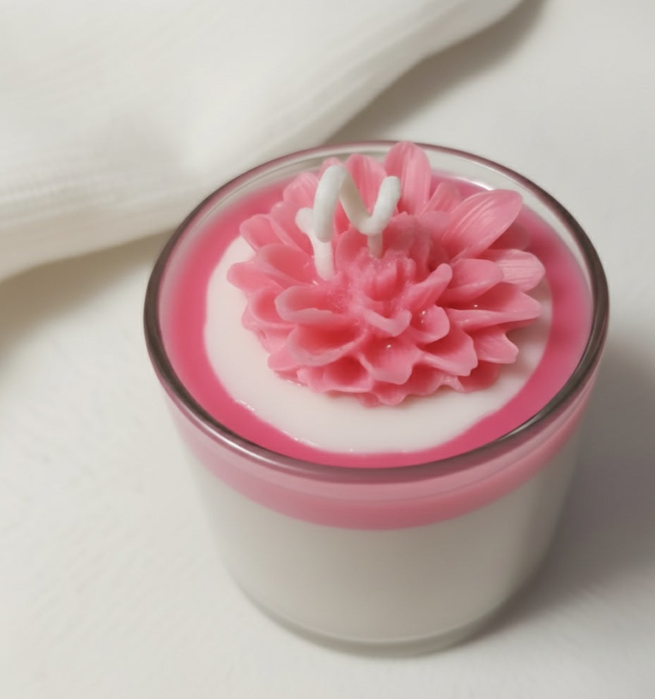 Marigold Petals " Aura Sol Candle"