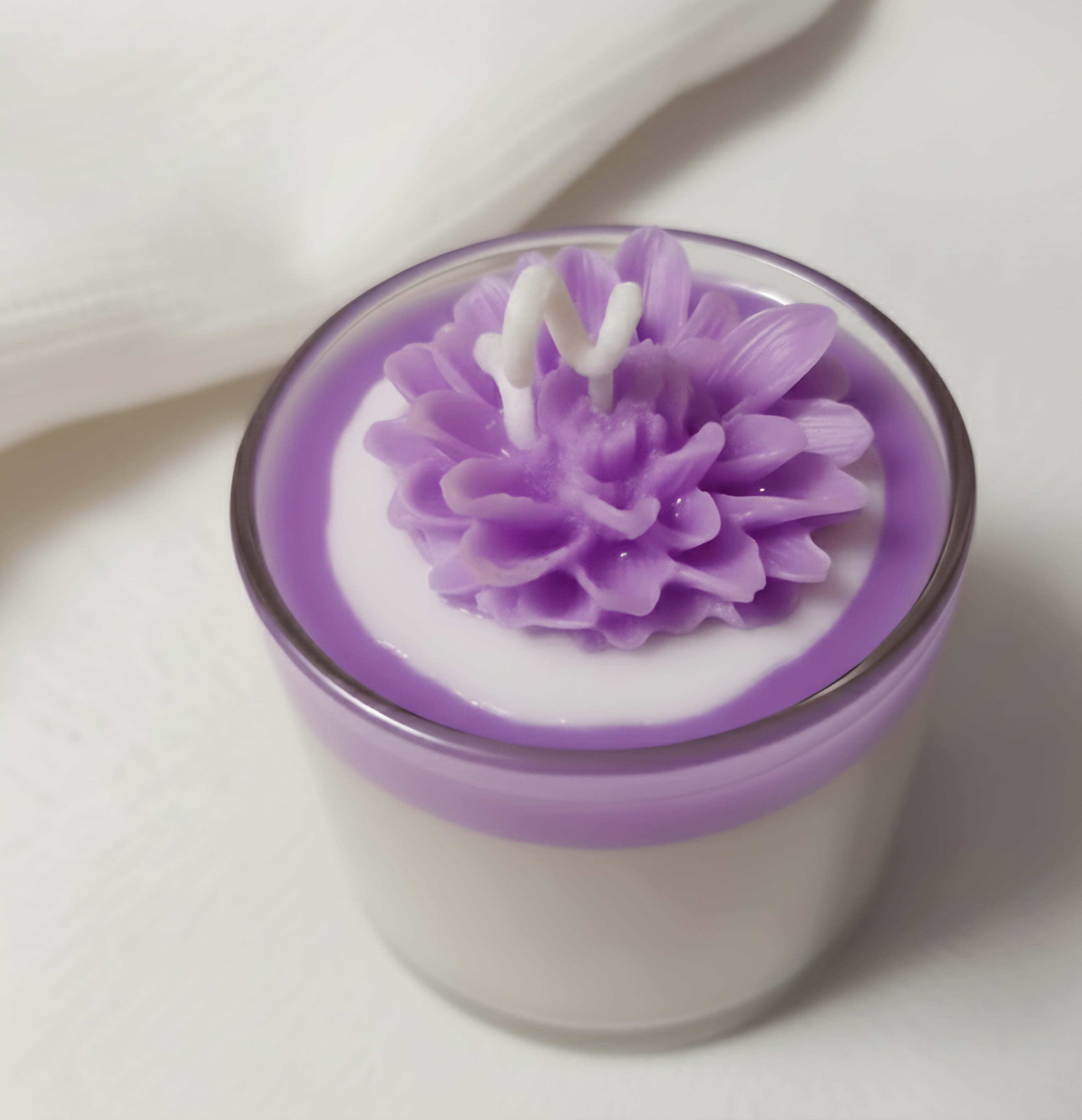 Marigold Petals " Aura Sol Candle"